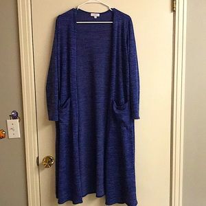 LulaRoe long Violet purple Cardigan